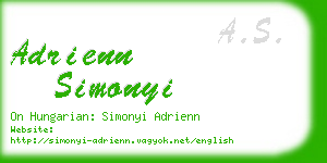 adrienn simonyi business card